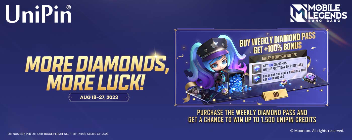 More Diamonds, More Luck! (PH)